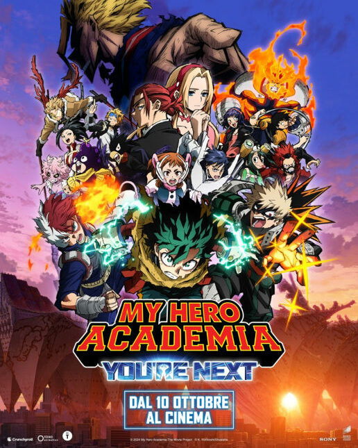 “My Hero Academia: You’re Next” al cinema dal 10 ottobre