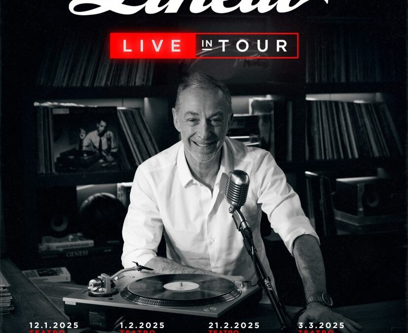 Linus porta “Radio Linetti Live in Tour” nei teatri italiani